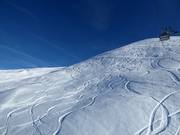 Diepsneeuwterrein bij de Bräma Jet