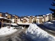 Bergresort Gerlitzen by Alps Resorts midden in het skigebied direct aan de piste