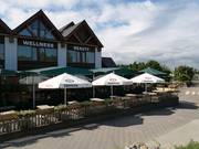 Biergarten in de zomer