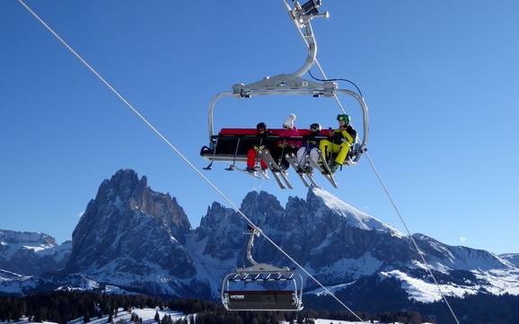 Skiliften Seiser Alm – Liften Seiser Alm (Alpe di Siusi)