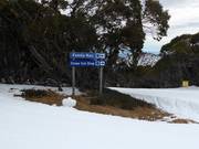 Pistebewegwijzering op Mt. Buller