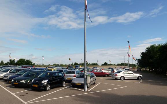 Limburg (Nederland): bereikbaarheid van en parkeermogelijkheden bij de skigebieden – Bereikbaarheid, parkeren SnowWorld Landgraaf