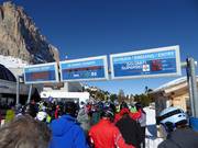 Informatie bij het instappen bij de stoeltjeslift