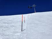 Zeer goede pisteafzettingen