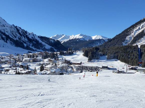 Ideaal voor beginners en gezinnen: Skiarena Berwang