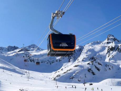 Skiliften SKI plus CITY Pass Stubai Innsbruck – Liften Stubaier Gletscher