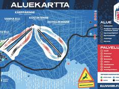 Pistekaart Ellivuori