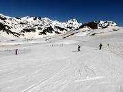 De zeer lichte en lange piste Megaverda