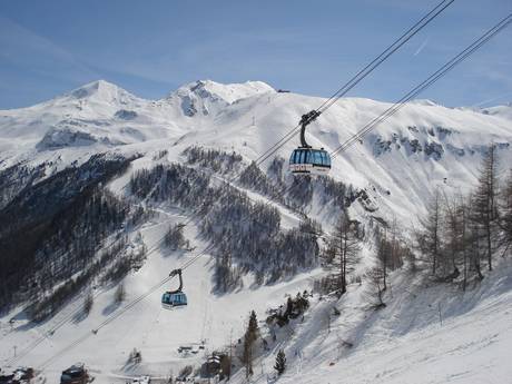 Skiliften dal van de Isère – Liften Tignes/Val d'Isère