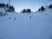 De zwarte wereldbekerafdaling