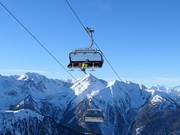 Panoramabahn Sechszeiger - 6-persoons hogesnelheidsstoeltjeslift (koppelbaar) met kap en stoelverwarming