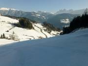 Middelste deel rode afdaling