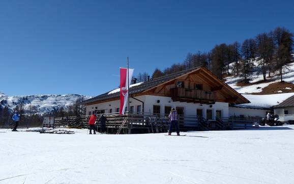Hutten, Bergrestaurants  Obervinschgau – Bergrestaurants, hutten Watles – Mals (Malles Venosta)