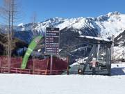 Pistebewegwijzering op de Klausberg