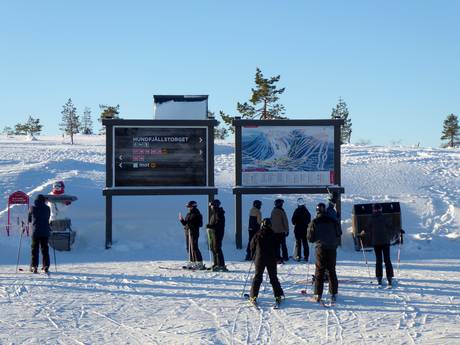 Midden-Zweden: oriëntatie in skigebieden – Oriëntatie Tandådalen/Hundfjället (Sälen)