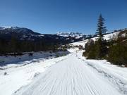 Laatste stuk van de piste nr. 1 Armentarola