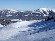 Opslagmeer voor de besneeuwing