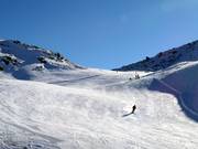 Zeer goede pistepreparatie op de Glungezer