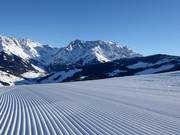 Perfecte pistepreparatie voor de Hochkönig