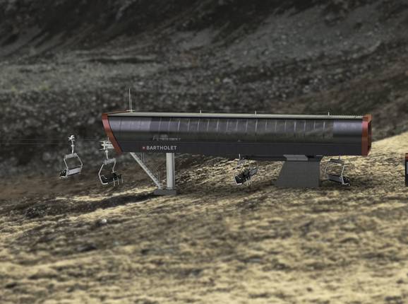 Pissevache Chargerat - © Bartholet Maschinenbau AG