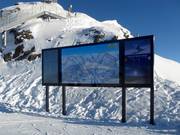 Informatiebord in Zell am Ziller bij de Übergangsjoch