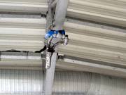 Sneeuwkanon aan het plafond