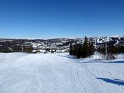 Gemakkelijke piste Vesleseterbakken