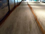 Trainingspiste onder de stoeltjeslift