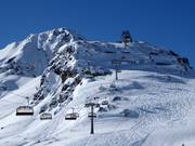 Rinderhütte Bahn - 6-persoons hogesnelheidsstoeltjeslift (koppelbaar) met kap