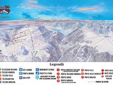 Pistekaart Muntele Mic