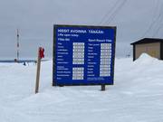 Informatie over de openingstijden