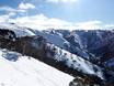 Australische Alpen: Grootte van de skigebieden – Grootte Mount Hotham