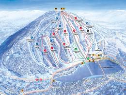 Pistekaart Ukkohalla