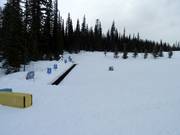 Beginnersgebied in Happy Valley met transportband