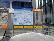 Groot informatiebord bij de Eisgrat