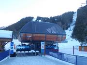 Legends - 6-persoons hogesnelheidsstoeltjeslift (koppelbaar) met kap en stoelverwarming