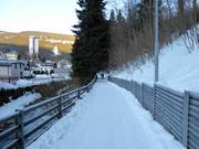 Makkelijke skiroute naar Pec pod Sněžkou