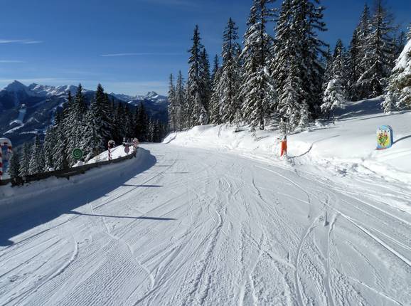 Sprookjesafdaling op de Rittisberg