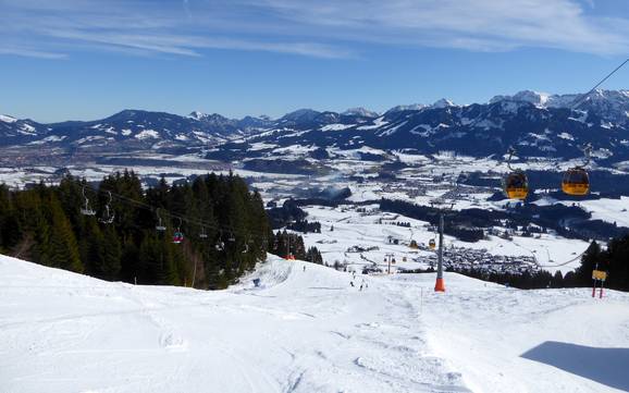 Skiën bij Fischen i. Allgäu