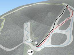 Pistekaart Schulenberg (Skialpinum)