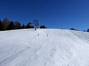 Piste bij de stoeltjeslift Monte Piz