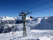 Schwarzköpfle Bahn - 3-persoons hogesnelheidsstoeltjeslift (koppelbaar)