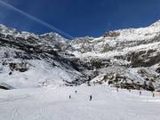 Oefenhelling bij de Gampenlift