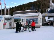 Verzorgde kassa bij de Grünboden-Express