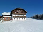 Gasthof-Pension Alpe direct aan de pistes bij het Junior Ski Zirkus
