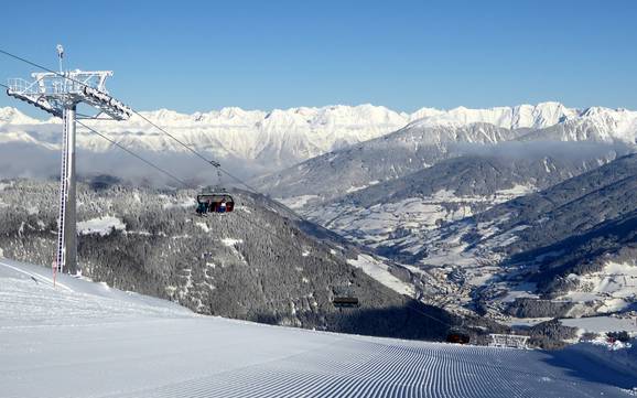 Skiën in het district Innsbruck-Land