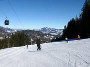 Makkelijke familieafdaling bij de 10-persoons gondelbaan Söllereck