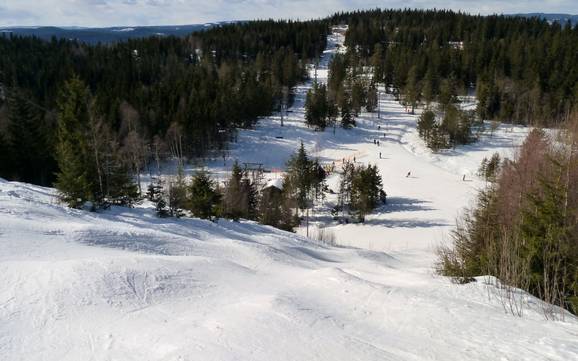 Skigebieden voor gevorderden en off-piste skiërs Oslo – Gevorderden, off-piste skiërs Oslo – Tryvann (Skimore)