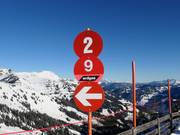 Piste-markering