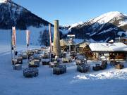 Streubödenalm in het skigebied van Fieberbrunn